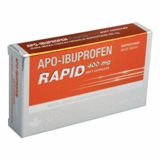 Apo-Ibuprofen Rapid 400 mg měkké tobolky 20ks
