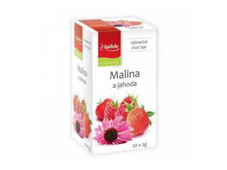Apotheke Malina a jahoda s echinaceou čaj 20 x 2 g