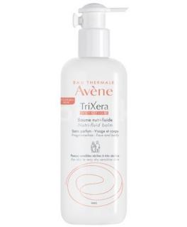 Avène TriXera Nutrition intenzivně vyživující fluidní balzám na obličej a tělo bez parfemace 400 ml