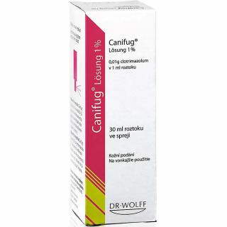 Canifug-Lösung 1% drm.spr.sol. 1 x 30 ml