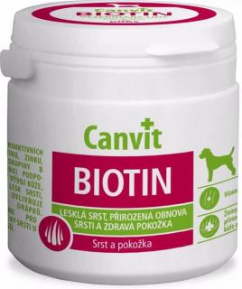 Canvit Biotin pro psy 100 tbl 100 g