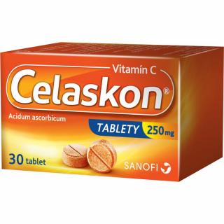 Celaskon tablety Vitamin C 250 mg por.tbl.nob. 30 x 250 mg