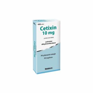 Cetixin 10 mg por.tbl.flm. 10 x 10 mg