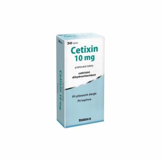 Cetixin 10 mg por.tbl.flm. 30 x 10 mg