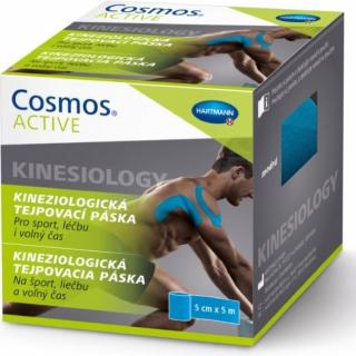 Cosmos Active kineziologická tejpovací páska modrá 5 cm x 5 m