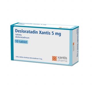 Desloratadin Xantis 5 mg.tbl.nob.10