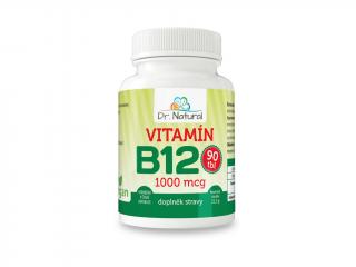 Dr.Natural Vitamín B12 1000 mcg 90 tbl.