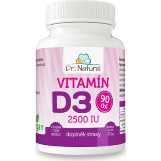 Dr.Natural Vitamín D3 2500 IU 90 tablet