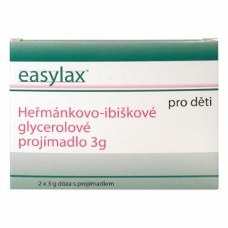 Easylax dětské projímadlo 2 ampule 3 g