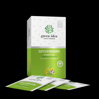 Green idea Čaj DETOXIREGEN bylinný čaj 20 x 1,5 g