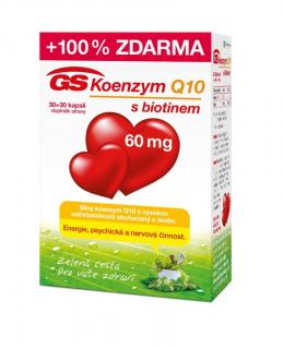 GS Koenzym Q10 60 mg 60 kapslí