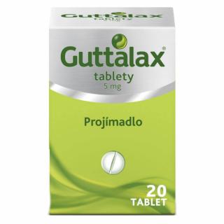 Guttalax por.tbl.nob. 20 x 5 mg