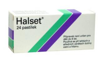 Halset orm.pas. 24 x 1,5 mg