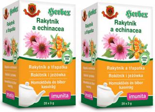 Herbex Rakytník a třapatka echinacea 20 x 3 g