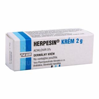 Herpesin krém drm.crm. 1 x 2 g 5%