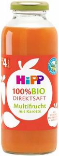 HiPP 100 % BIO JUICE Ovoce s karotkou 330 ml