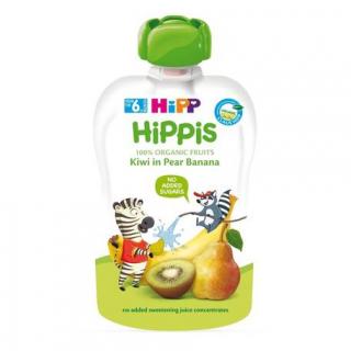HiPP BIO 100% ovoce Hruška Banán Kiwi 100 g