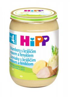 HiPP Brambory s králičím masem a fenyklem 190 g