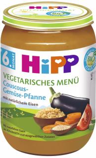 HiPP Vegetariánské MenuKuskus se zeleninou 190 g
