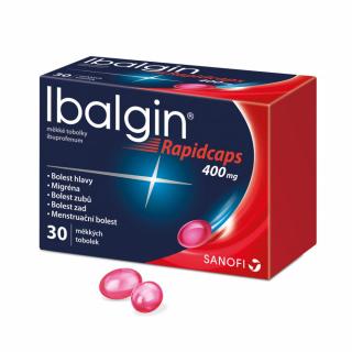 Ibalgin Rapidcaps měkké tobolky 400 mg.cps.mol.30