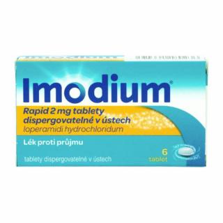 Imodium Rapid 2 mg por.tbl.dis. 6 x 2 mg
