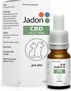 Jadon CBD olej pro psy 10% 10 ml