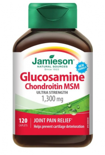 Jamieson Glukosamin Chondroitin MSM 1300 mg 120 tablet