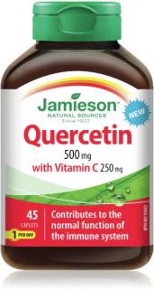 JAMIESON Kvercetin 500 mg s vit.C 250mg 45 tablet