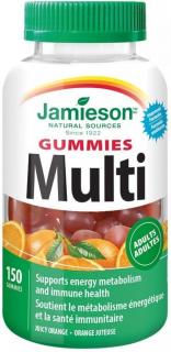 JAMIESON Multi Gummies želat.past.dospělé 150 ks