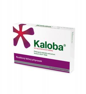 Kaloba 20 mg potahované tablety por.tbl.flm. 21 x 20 mg