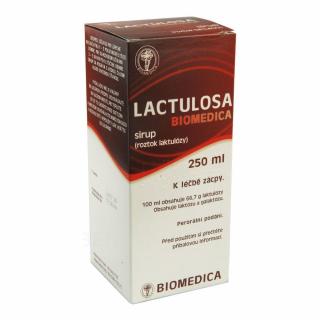 Lactulosa Biomedica 667 mg/ml sir. 250ml
