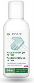 Livsane antibakteriální gel na ruce 50 ml