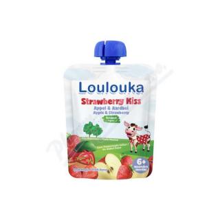 Loulouka Strawberry Kiss kapsička BIO 90g 6M
