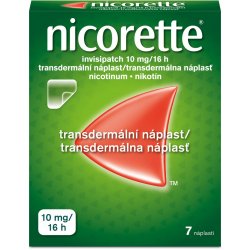 Nicorette Invisipatch 10 mg-16h drm.emp.tdr. 7 x 10 mg