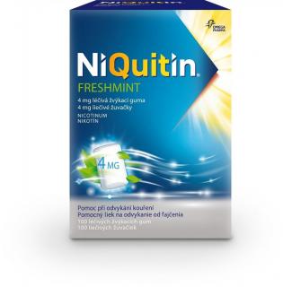 NiQuitin Freshmint 4 mg gum.mnd.100 I