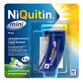 Niquitin Mini 4 mg 4 mg pas.cmp. 1 x 20