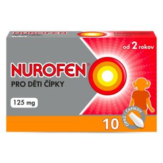 Nurofen pro děti čípky 125 mg rct.supp. 10 x 125 mg