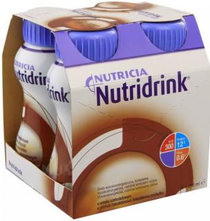 Nutridrink s příchutí čokoládovou por.sol. 4 x 200 ml
