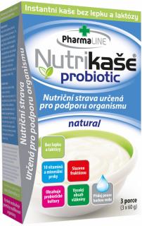 Nutrikaše probiotic natural 180 g 3x60 g