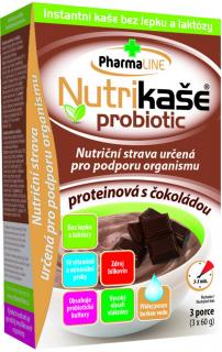 Nutrikaše probiotic proteinová s čokoládou 3x60 g