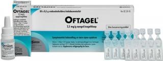 Oftagel oph.gel. 3 x 10 g/25 mg