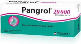 Pangrol 20000 por.tbl.ent.50 II