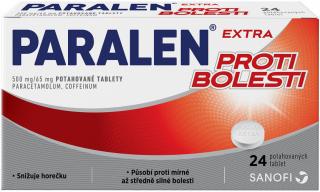 Paralen Extra proti bolesti tbl.flm. 24 x 500 mg/65 mg
