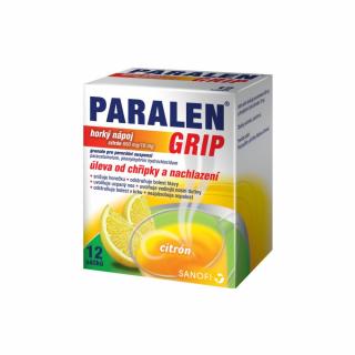 Paralen Grip Horký nápoj citrón 650 mg/10 mg por.gra.sus.12