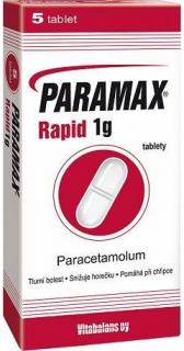 Paramax Rapid 1 g por.tbl.nob. 5 x 1000 mg