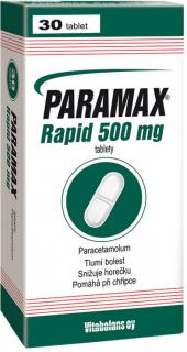 Paramax Rapid 500 mg por.tbl.nob. 30 x 500 mg