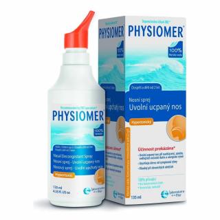 Physiomer hypertonický nosní sprej s obsahem mořské vody 135 ml