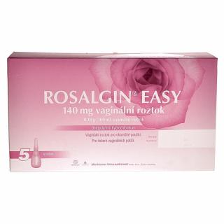 Rosalgin Easy 140 mg vaginální roztok vag.sol. 5 x 140 ml