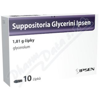 Suppositoria Glycerini Léčiva 1.81g sup.10