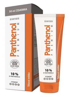 Swiss Panthenol 10% Premium tělové mléko 250 ml